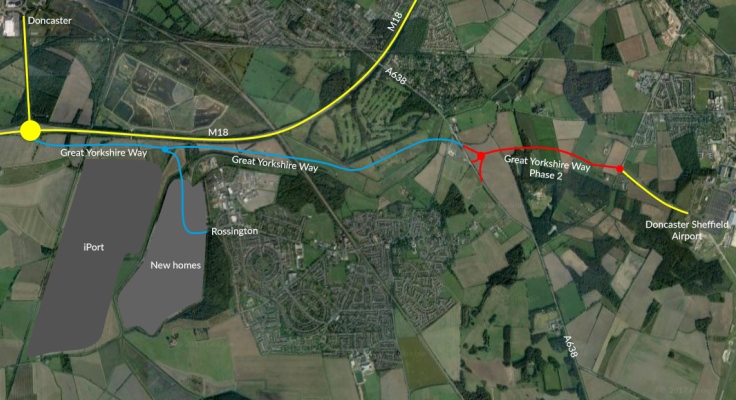 Second phase of transformational road scheme ready for take off