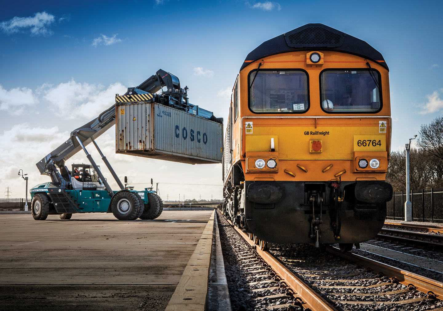 iPort Rail Rail Freight Terminal Doncaster UK