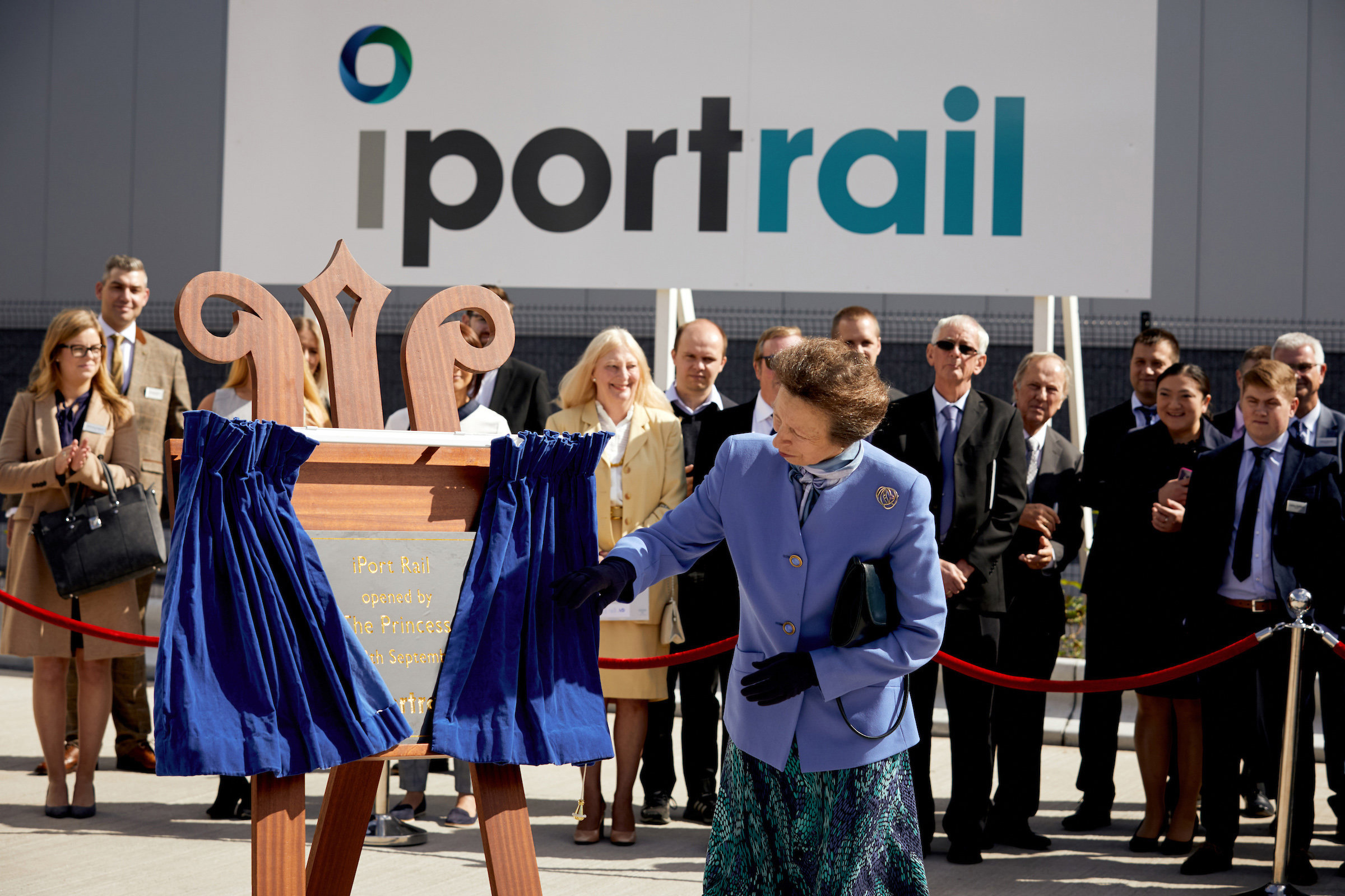 Verdion - iPort Rail – formal opening by HRH The Princess Royal